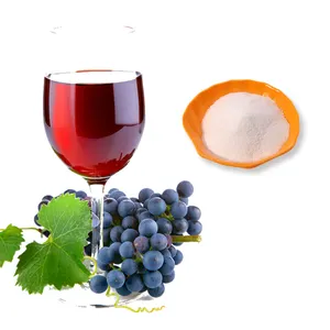 Koshers — presse-fruits soluble dans l'eau certifié ISO, 15-100 pps, soluble dans l'eau, chitosane, Agent de recherche du vin, fournitures de fabrication