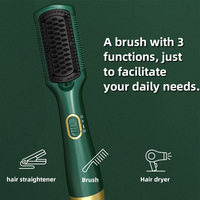 Brosse pour sèche-cheveux KangRoad Factory Brosse à air chaud 3 en 1 multi-fonction à ions négatifs Sèche-cheveux Lisseur Peigne