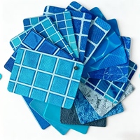 Bâche isolante en PVC pour piscine, membrane vinyle résistante à l'eau pour piscine extérieure, chauffage solaire hivernal, économie d'énergie, toiture