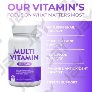 JBY OEM Erkekler İçin Multivitamin Takviye Kapsülleri <span class=keywords><strong>A</strong></span>, <span class=keywords><strong>C</strong></span>, D, E Vitamini ve Çinko İçeren Multivitamin Kapsülleri Bağışıklık Sistemini Destekler - Product Image 5