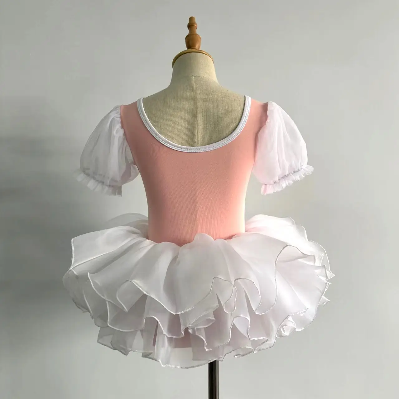 Vestido tutu de dança infantil para meninas, vestido tutu de renda com desenhos florais, novidade em vendas em 2024, para performance de dança