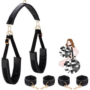 Регулируемый шлем для ног, с наручниками, БДСМ, товары для взрослых, альтернативный SM-реквизит - Product Image 6