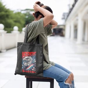 DLBZ Vente en gros de sacs fourre-tout en toile à poignée en corde, élégants, résistants, écologiques, durables, grande capacité, personnalisés pour la fête de l'Indépendance - Product Image 6