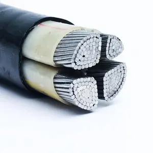 Cable de alimentación eléctrico de PVC o XLPE, H07RN-F de 4 núcleos, multinúcleo, goma sumergible, 10mm, 2, 120mm, de cobre