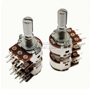 Hot bán b50k 12 pin 4-gang 20 mét có khía trục Carbon phim ROTARY chiết cho Hi-Fi âm thanh loa khuếch đại điều khiển âm lượng - Product Image 4