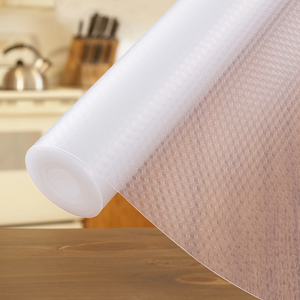 Doublure d'étagère de salle de bain professionnelle anti-moisissure EVA transparent avec doublure de tiroir à points antidérapants doublure de cuisine RV - Product Image 2