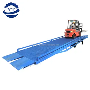 1.1-1.8m Height adjustable portable dock leveler container loading ramp equipment