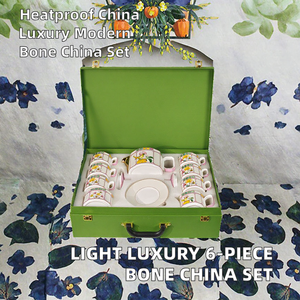 European Itilia Modern Luxury 6-Piece Bone China Ceramic Heat-resistant 70ml Coffee <b>Cups</b> Dishes <b>Set</b> Home Afternoon <b>Tea</b> - Product Image 2