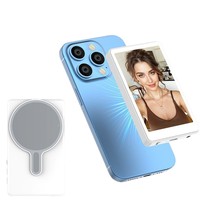 Écran arrière magnétique pour téléphone, idéal pour les selfies et le streaming en direct, écran sans fil avec filtre beauté pour accessoires de smartphone