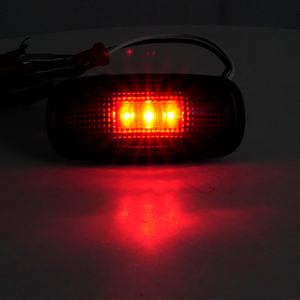 4 Uds. Lente ahumada ámbar rojo LED guardabarros/luz de posición lateral para recoger Dodge Ram 1500 2500 3500 4500 5500 - Product Image 6