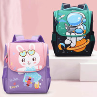 Lapin astronaute sac à dos en gros personnalisé mignon étudiant enfants primaire garçons filles sacs d'école sac à dos pour enfants filles