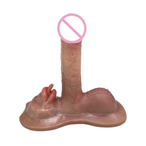 シリコン製電動ディルド 女性用オナニーリアルなソフトバイブレーション伸縮式加熱IPX7防水静音大人のおもちゃ - Product Image 3