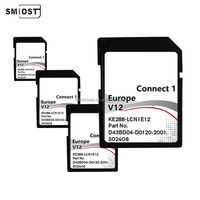 Pour SMIOST personnalisé CID Android 2020 Navigation GPS carte 8GB SD pour Nissan Armada Qashqai Connect 1 V12 matière plastique