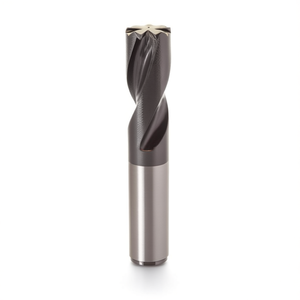 Fraise à queue en carbure monobloc Ttake Standard Ta1404, 3 cannelures, revêtement Nano TiAln, hélice de 30 degrés, pour fraisage de rainures courtes, coupe de métaux - Product Image 2