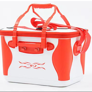 อุปกรณ์ตกปลา EVA แบบพกพา ถังใส่ปลาพับได้ ขนาดใหญ่ กล่องอุปกรณ์ตกปลาอเนกประสงค์ สำหรับใส่ปลาคาร์พ ปลาขนาดเล็ก และเหยื่อสด - Product Image 6