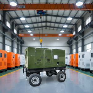 Electric 20kva 20kw 3 Phase Silent diesel <strong>Power</strong> <strong>Generator</strong> 25kva 20kw Trailer - Product Image 3