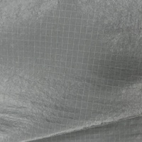 100% Nylon wasserdicht Crinkle Ripstop Verschleiß festigkeit Crinkle Nylon Taft Stoff für Fallschirm Jacke Kleidungs stücke Stoff