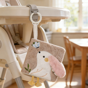 <span class=keywords><strong>Nuovo</strong></span> Design Premium: <span class=keywords><strong>Libro</strong></span> in Stoffa Morbida per Neonati con Carta Sonora, Giocattolo Sensoriale Educativo Montessori per Bambini 0-3 Anni - Product Image 2