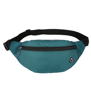 Promoción al por mayor: Riñonera deportiva unisex de nailon, personalizada, impermeable, con cremallera, para correr, tipo bandolera. - Product Image 1