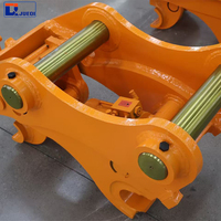 Attache hydraulique inclinable à prix compétitif pour pelle rétrocaveuse, attache rapide pour 3cx 580