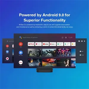 Boîtier multimédia TV intelligent 4K Ultra Version Google Quad Core HD LED Radio Media Player Mi Box S Android - Product Image 6