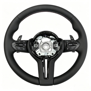 Full Leather Deportivo Volante De Steering Wheel for BMW F10 F30 F32 F36 M3 F15 F82 M2 F87 E70 E71 E90 X3 - Product Image 2