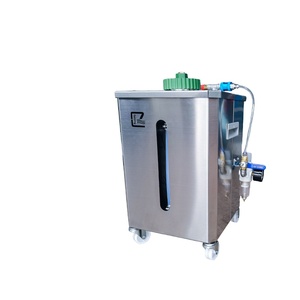 Best Selling Small Shoes Glue Brushing Machine Semi Automatic Gluing Sole Gluing Gluer Machine - Product Image 2