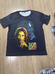 Summer Cool Rock <span class=keywords><strong>Bob</strong></span> Marley 3D Print O-neck Short Sleeve Street tee-shirts hommes Hip-hop Oversized xxx.tee vêtements pour hommes 2024 - Product Image 6
