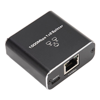 Répartiteur de câble Ethernet universel 1000 Mbps 1 vers 2 compatible avec Cat5 Cat5e Cat6 Cat7 pour le partage de deux appareils via RJ45