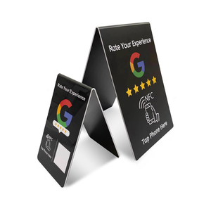 NFC <span class=keywords><strong>Google</strong></span> xem xét đứng QR mã Acrylic hiển thị đứng mini tag RFID ISO cho doanh nghiệp đánh giá khách sạn 860-960MHz - Product Image 2