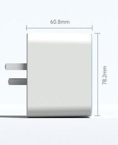 Convertisseur de charge rapide YuHe Group 20W, 2 prises AC, 1 USB-C, 1 USB-A, câble rétractable intégré, design minimaliste - Product Image 6