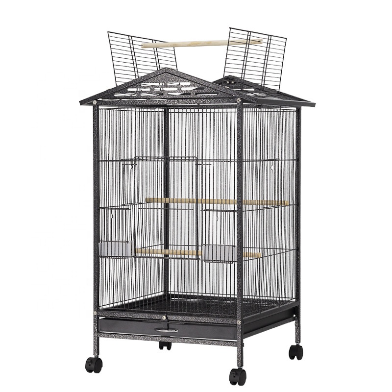 wide parrot cage