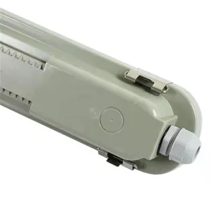 China Supplier Waterproof Dustproof Linkable Tri-Proof IP65 LED Tube Light for Industrial Lighting