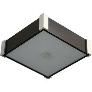 MARILENE 2xE27 Wengue Square Plate L.32xAn 2xAl.9cm Categoría de producto Luces de techo - Product Image 1