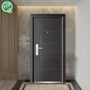 Puerta de entrada exterior moderna y duradera para villa, antirrobo. - Product Image 2