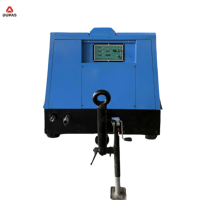 Compresseur d'air mobile diesel Plug and Play, hautement efficace et économe en énergie pour les conditions de travail complexes