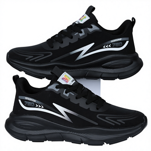 รองเท้าผู้ชาย 2025 รุ่นใหม่ ฤดูใบไม้ร่วง รองเท้าครัวพื้นนุ่ม ดูดซับแรงกระแทก สีดำ รองเท้าลำลองแบบสวม หน้าผ้า PU น้ำหนักเบา รุ่น <span class=keywords><strong>511</strong></span> - Product Image 1