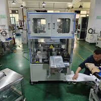 Mesin perakitan jam tangan otomatis 220V kustom PLC & otomatisasi berbasis Motor bensin Sensor