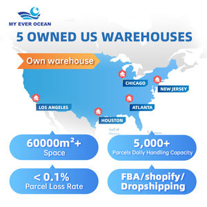 Nessun Costo Nascosto, Servizio di Spedizione Logistica Porta a Porta DDP dagli Stati Uniti, Dropshipping FCL LCL, Spedizione Marittima Espressa, Agente di Spedizioni - Product Image 3