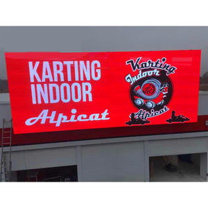 Muenled P1-P2 Outdoor Waterproof <b>LED</b> <b>Display</b> 500x500mm Commercial Signage Wall Mounted Outdoor <b>LED</b> Signage - Product Image 2