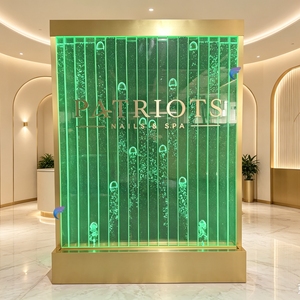 Muro de Burbujas LED con Control Digital, Tamaño Personalizado, Programable, Separador de Burbujas de Agua, OEM ODM, Proyecto Hotelero, Decoración Acuática - Product Image 1