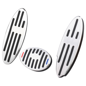 Couvre-pédale de frein à gaz en aluminium pour BMW Mini Cooper JCW R50 R55 R56 R60 R61 F54 F55 F56 F60 Accessoires Mini - Product Image 1