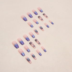 W804 Pháp In Press-On Nail Art Sản Phẩm Làm Đẹp Móng Tay Móng Tay Giả Mô Hình Đặc Biệt Hoang Dã Phong Cách Số Lượng Lớn - Product Image 4