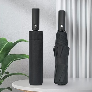 Suministro de fábrica Paraguas de doble uso totalmente automático Marco reforzado plegable Parasol <span class=keywords><strong>para</strong></span> <span class=keywords><strong>sol</strong></span> y lluvia con protección <span class=keywords><strong>UV</strong></span> <span class=keywords><strong>para</strong></span> hombres y mujeres - Product Image 1