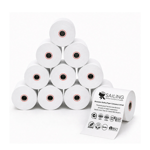 Papier thermique Sailing China - Rouleau de papier thermique 57*50 30mm*57mm, Rouleau 57mm × 18m, Papier thermique 57x22, 57x38 - Product Image 1
