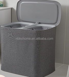 Bocheng thiết kế hiện đại 2-ngăn 90L giặt cản trở bền Cationic quần áo cản trở với nắp cho nhà rửa - Product Image 1