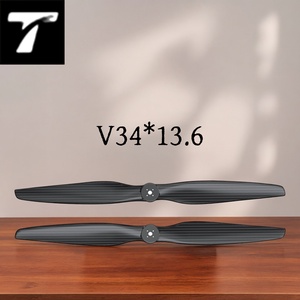 Par de Hélices de Fibra de Carbono T-MOTOR V34x13.6 para VANT Multirrotor de Carga Pesada Extrema, Motores de Crucero de Ala Fija Grandes de 34 Pulgadas - Product Image 1