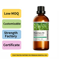 Huile Essentielle de Romarin 100% Pure et Naturelle, Distillée à la Vapeur, Huile de Rosmarinus Officinalis pour Cosmétiques et Aromathérapie, Vente en Gros Usine