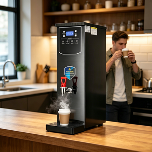 Distributeur d'<span class=keywords><strong>eau</strong></span>, chauffe-<span class=keywords><strong>eau</strong></span>, machine à <span class=keywords><strong>eau</strong></span> <span class=keywords><strong>chaude</strong></span>, chauffe-<span class=keywords><strong>eau</strong></span> électrique instantané en acier inoxydable pour restaurant/boutique de bubble tea/café - Product Image 2
