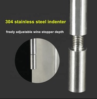 Meilleure vente commerciale levier à main bouchon de bouteille de vin bouchage machine de capsulage/manuel tamponnade vin bois liège insertion Machine